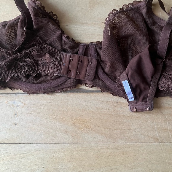 Savage X Fenty Brown Sugar Nude Unlined Demi Bra - Picture 6 of 8